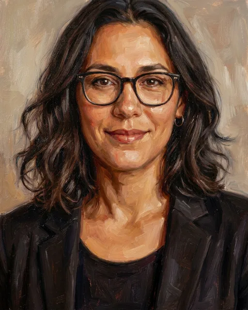 Oil Painting example portrait